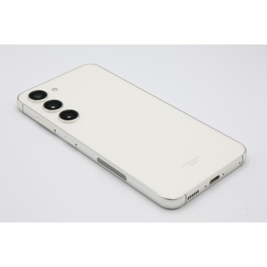 [限定値下げ]Samsung Galaxy S23 SCG19 クリーム Galaxy S 訳あり特価 美品 S23 SCG19 au版SIMフリー クリーム Aランク