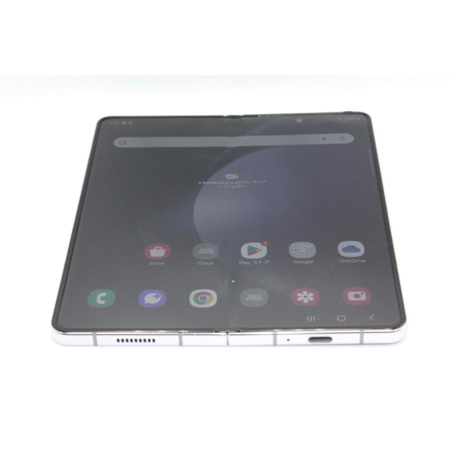 Galaxy Z Fold5ブルー本体 simフリー 美品 中古】Galaxy Z Fold5 256GB アイシーブルー SCG22 au SIMフリー