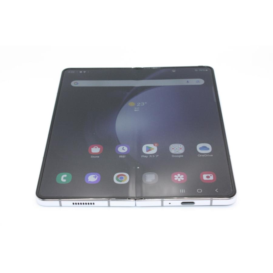 Galaxy Z 美品 Fold5 SCG22 256GB アイシーブルー SIMフリー Aランク
