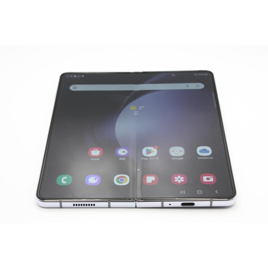 Galaxy Z 美品 Fold5 SCG22 256GB アイシーブルー SIMフリー Aランク