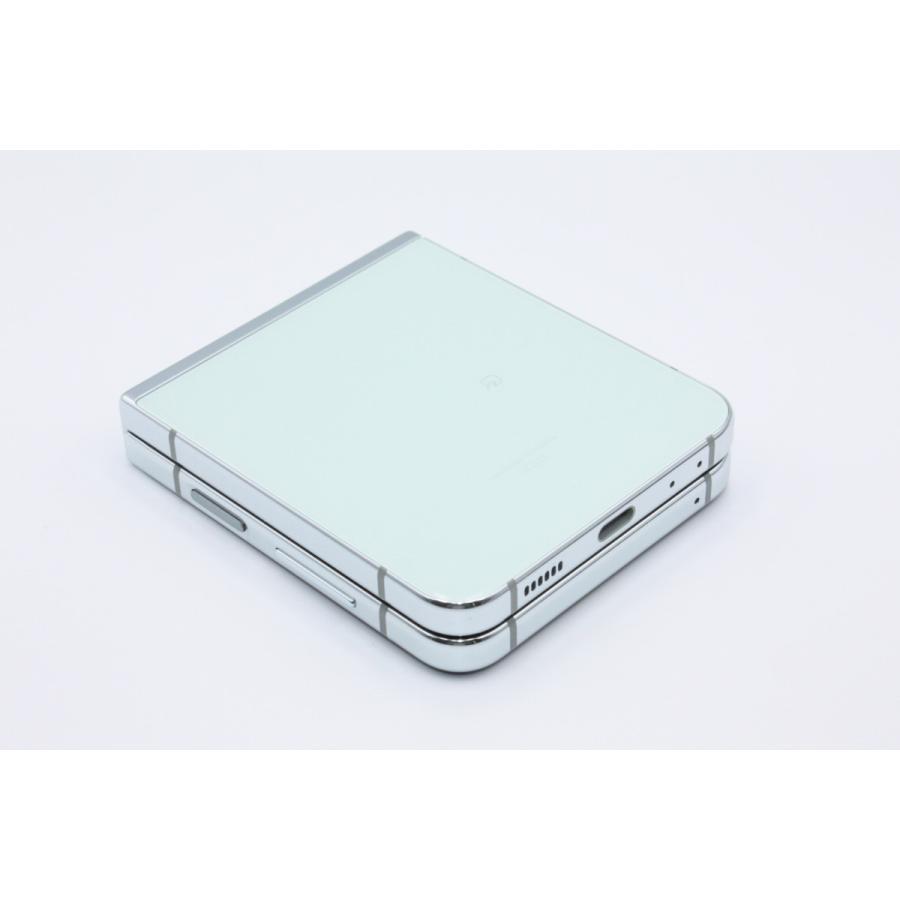 美品 Galaxy Z Flip5 SCG23 ミント SIMフリー Aランクの画像