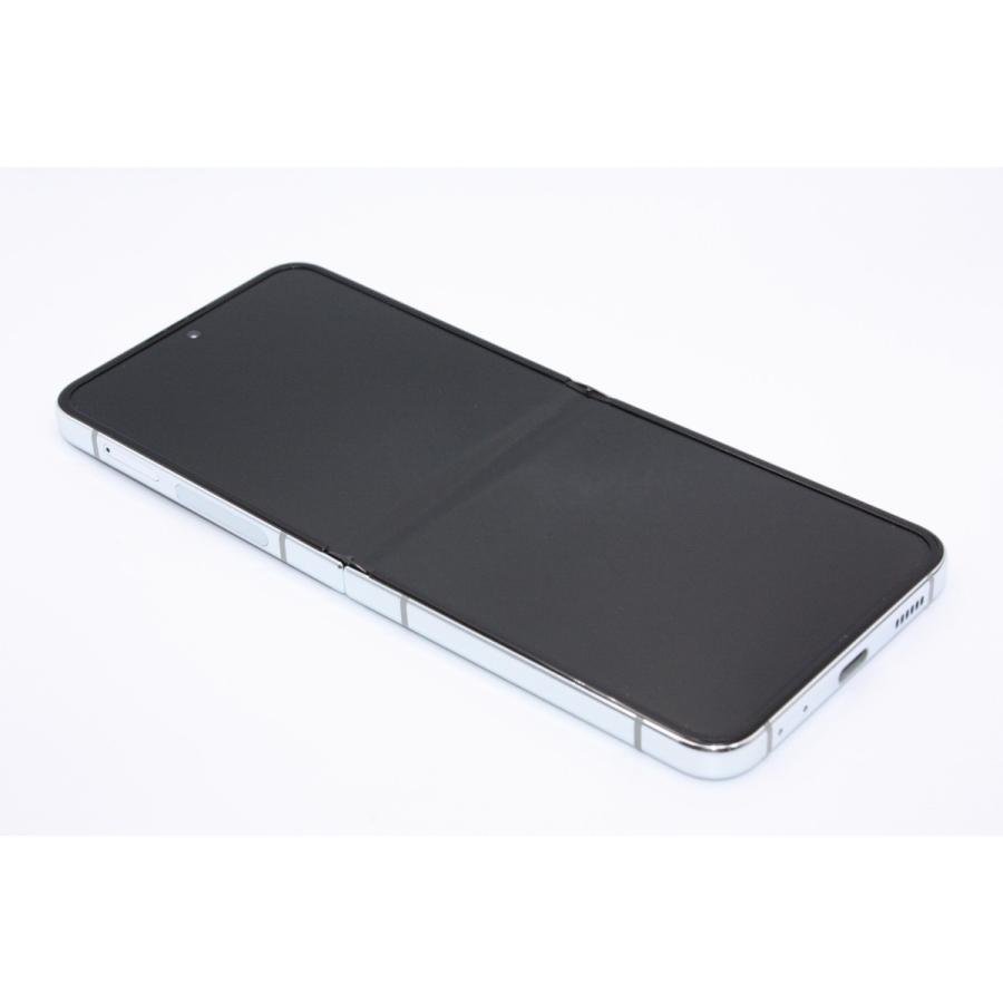 美品 Galaxy Z Flip5 SCG23 ミント SIMフリー Aランクの画像