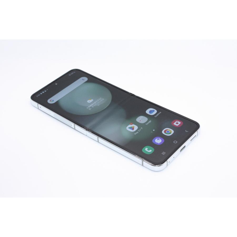 Galaxy Z Flip5 SCG23 ミント SIMフリー Bランク : ケースマ商店