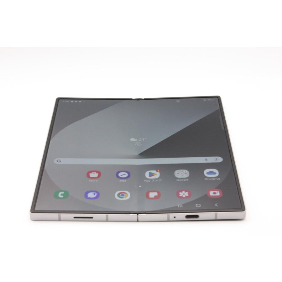 Galaxy Z Fold6 SCG28 シルバーシャドウ au版SIMフリー Bランク
