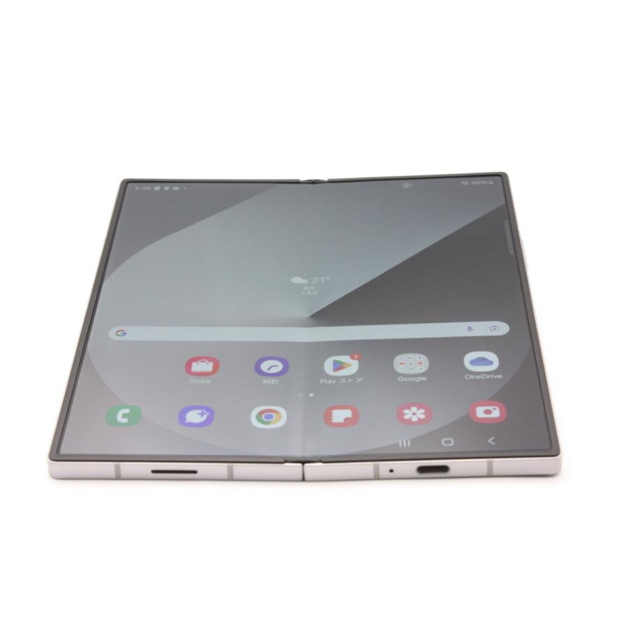 Samsung Galaxy Z Fold6 scg28 シルバーシャドウ Galaxy Z 美品 Fold6 SCG28 シルバーシャドウ au版SIMフリー Aランク
