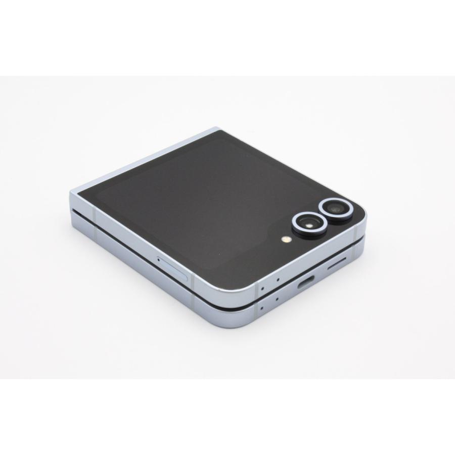 Galaxy Z 美品 Flip6 SCG29 au版SIMフリーブルー Aランク : ケースマ