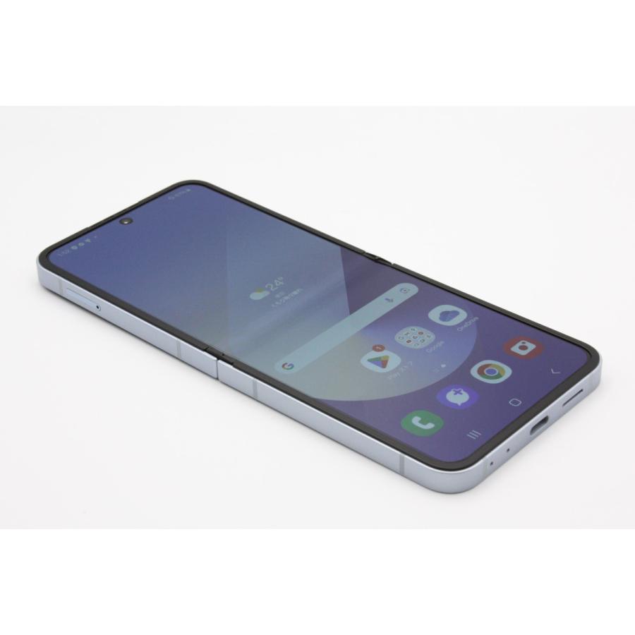 Galaxy Z 美品 Flip6 SCG29 au版SIMフリーブルー Aランク : ケースマ