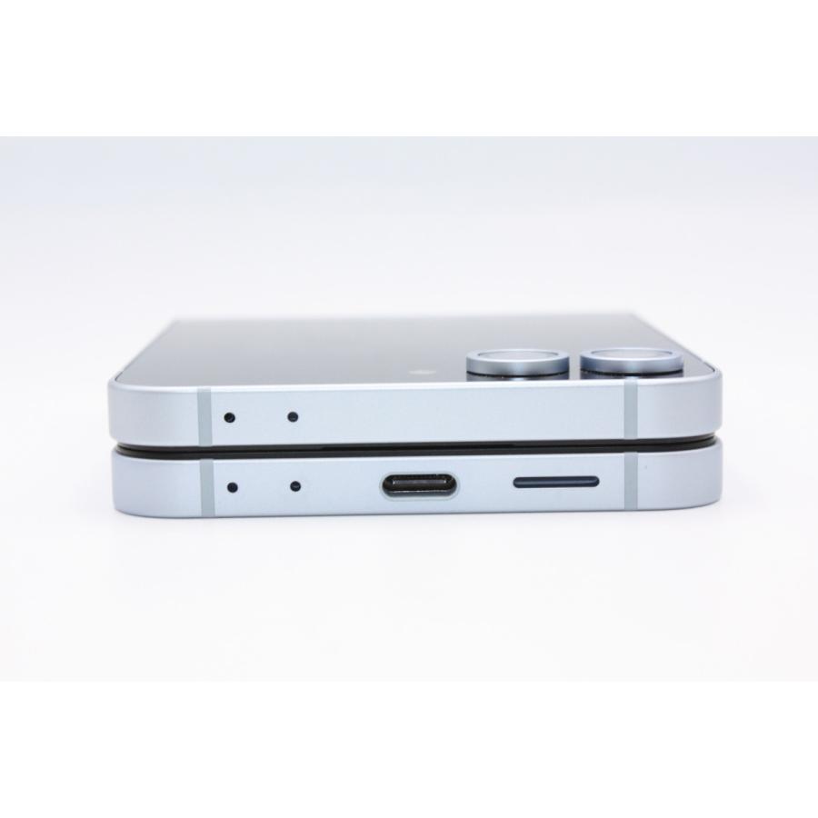 美品 Galaxy Z Flip6 SCG29 au版SIMフリーブルー Aランクの画像