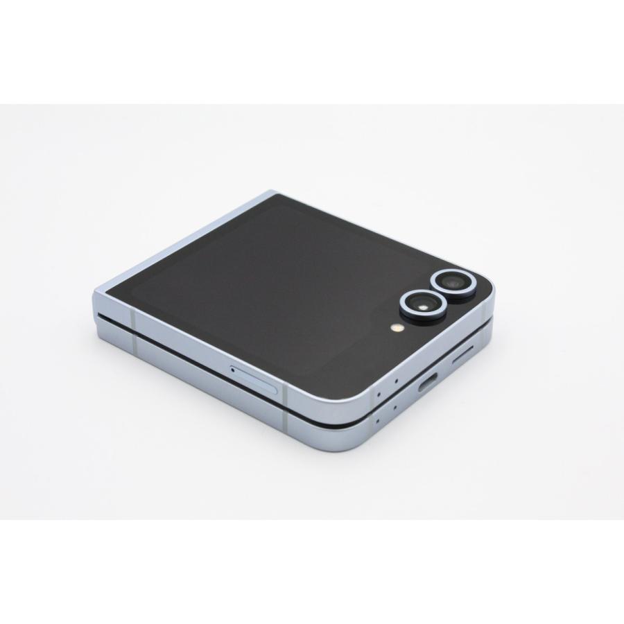 Galaxy Z 美品 Flip6 SCG29 au版SIMフリーブルー Aランク : ケースマ