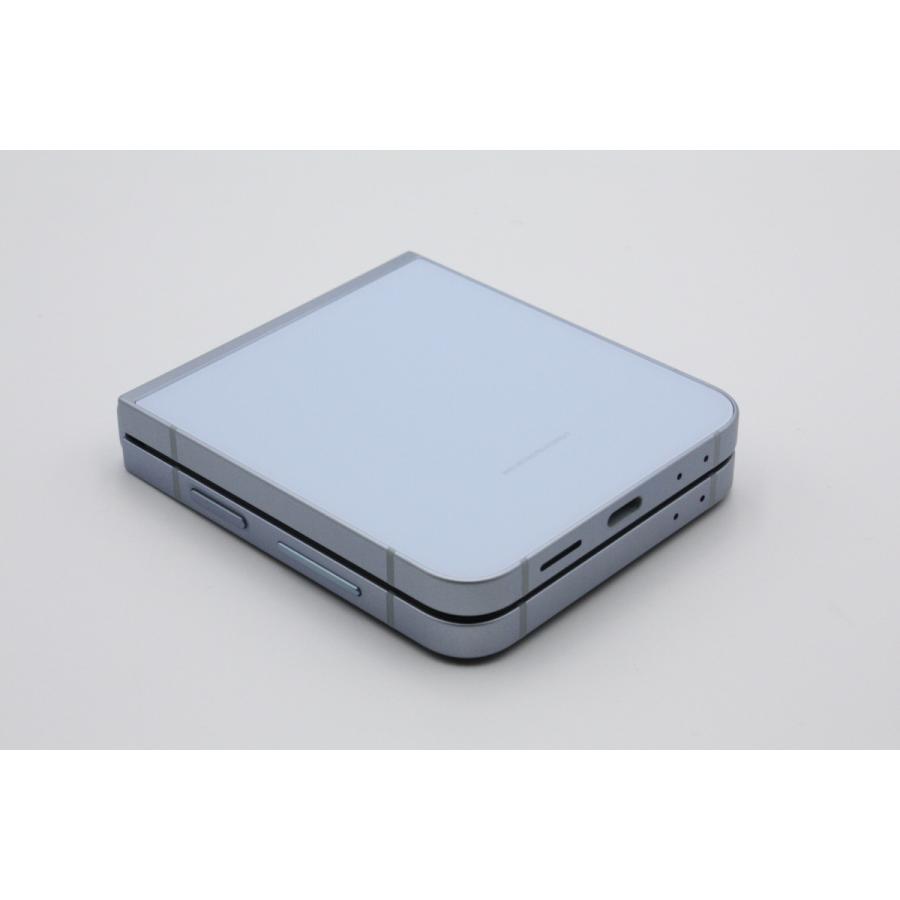 Galaxy Z 美品 Flip6 SCG29 au版SIMフリーブルー Aランク : ケースマ