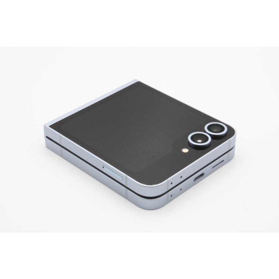 Galaxy Z 美品 Flip6 SCG29 au版SIMフリーブルー Aランク : ケースマ