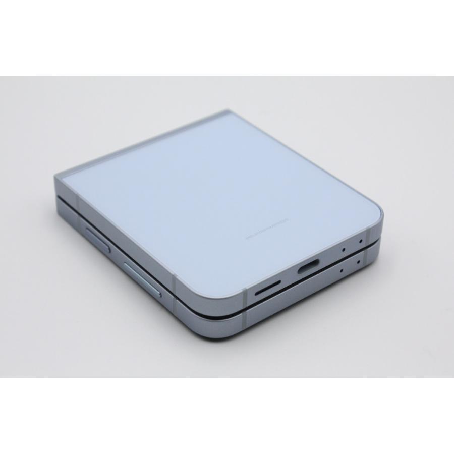 Galaxy Z 美品 Flip6 SCG29 au版SIMフリーブルー Aランク : ケースマ