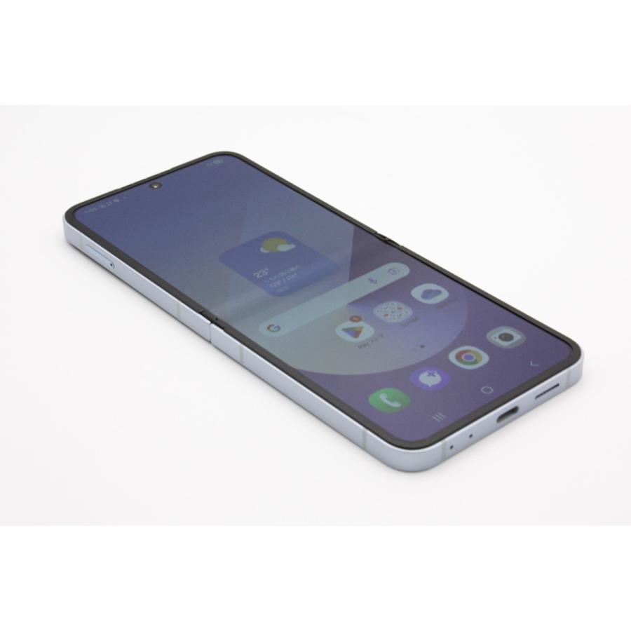 Galaxy Z 美品 Flip6 SCG29 au版SIMフリーブルー Aランク : ケースマ