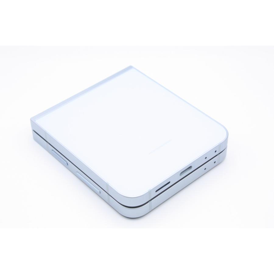 Galaxy Z 訳あり特価 美品 Flip6 SCG29 au版SIMフリーブルー Aランク