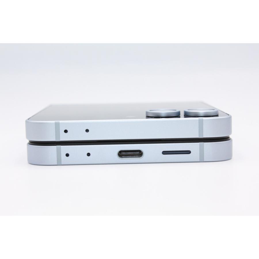 Galaxy Z 訳あり特価 美品 Flip6 SCG29 au版SIMフリーブルー Aランク
