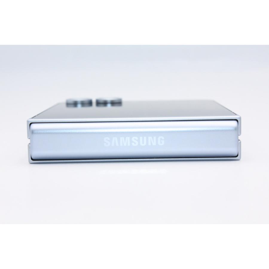 Galaxy Z 訳あり特価 美品 Flip6 SCG29 au版SIMフリーブルー Aランク