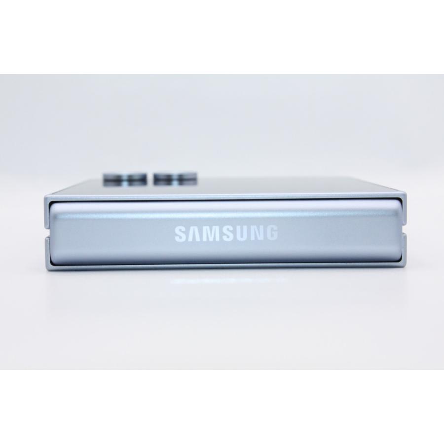 Galaxy Z 美品 Flip6 SCG29 au版SIMフリーブルー Aランク : ケースマ