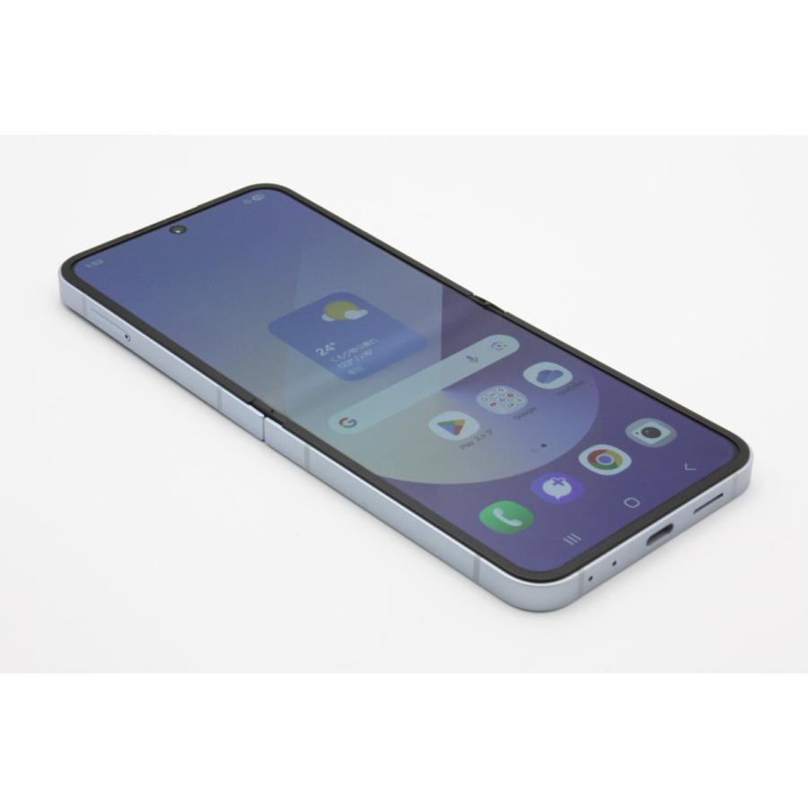 Galaxy Z 美品 Flip6 SCG29 au版SIMフリーブルー Aランク : ケースマ