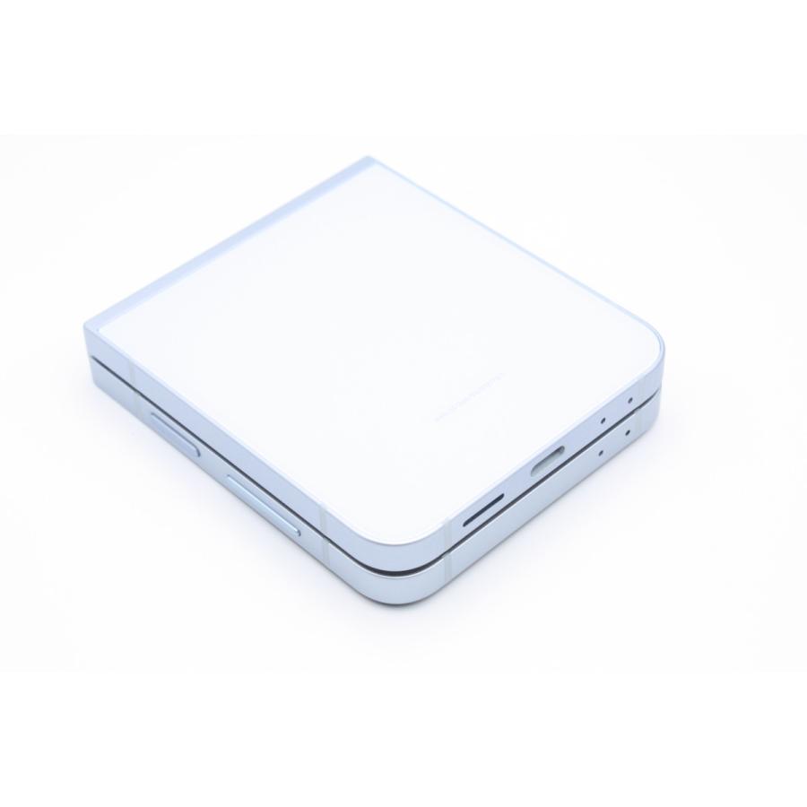 Galaxy Z 訳あり特価 美品 Flip6 SCG29 au版SIMフリーブルー Aランク