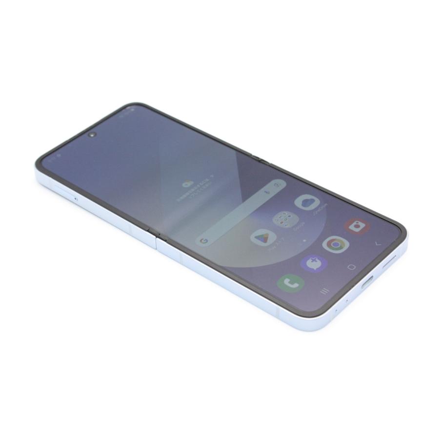 Galaxy Z 訳あり特価 美品 Flip6 SCG29 au版SIMフリーブルー Aランク