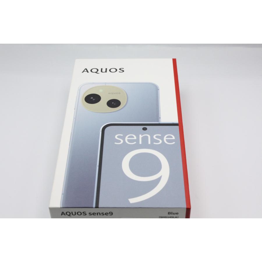 AQUOS sense 美品 sense9 SHG14 ブルー SIMフリー : ケースマ商店
