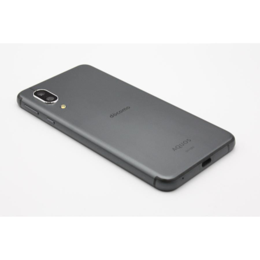 AQUOS sense 美品 sense3 SH-02M ブラック SIMロック解除済み Aランク