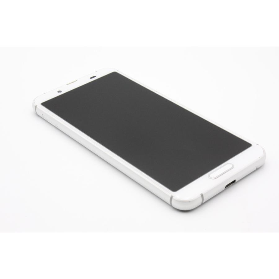 AQUOS sense sense3 SH-02M シルバーホワイト SIMロック解除済み B
