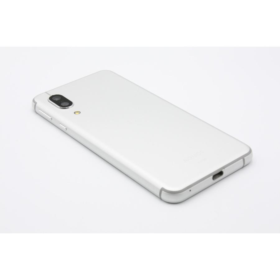 AQUOS sense sense3 SH-02M シルバーホワイト SIMロック解除済み B