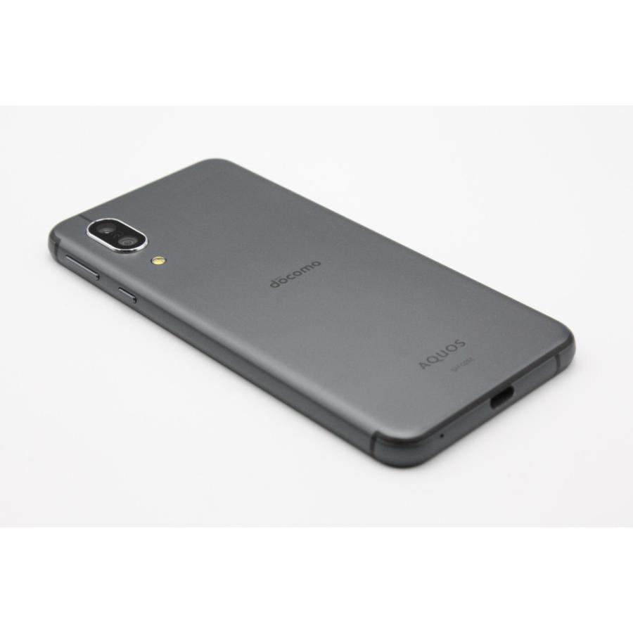 pur　AQUOS sense3 SH-02M ロック解除済 AQUOS sense 美品 sense3 SH-02M ブラック SIMロック解除済み Aランク