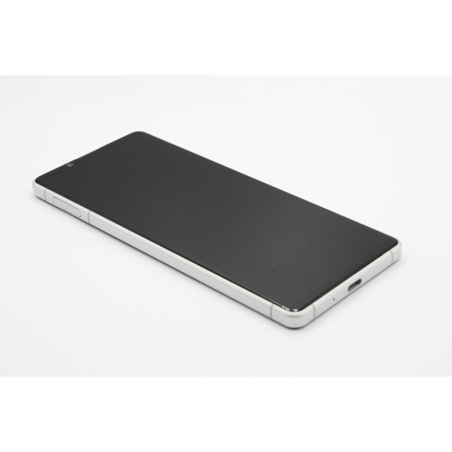 SONY - 【新同品】XPERIA 1Ⅱ (SOG01)　White　simロック解除済 Xperia 1 II SOG01 ホワイト SIMロック解除済み Cランク : ケースマ
