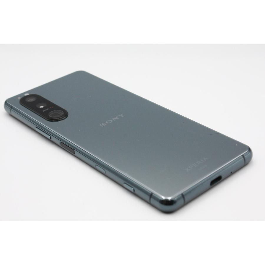 Xperia 5 III SOG05 グリーン SIMフリー Cランク : ケースマ商店