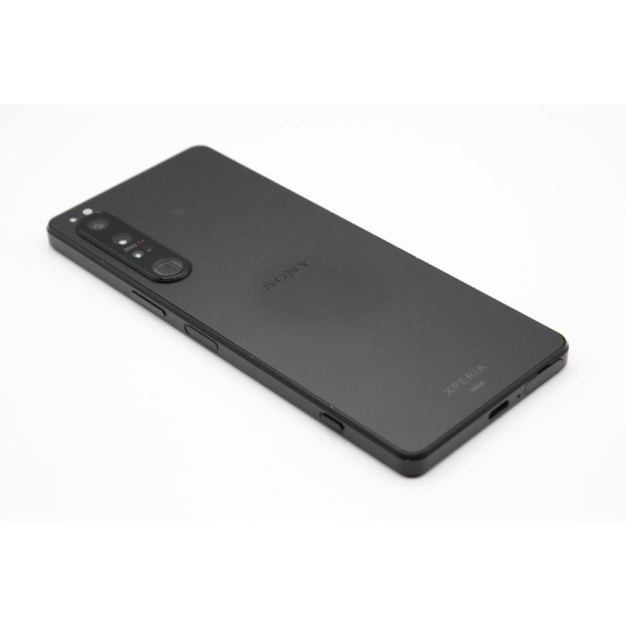 Xperia 1 IV SOG06 ブラック au版SIMフリー Bランク : ケースマ商店