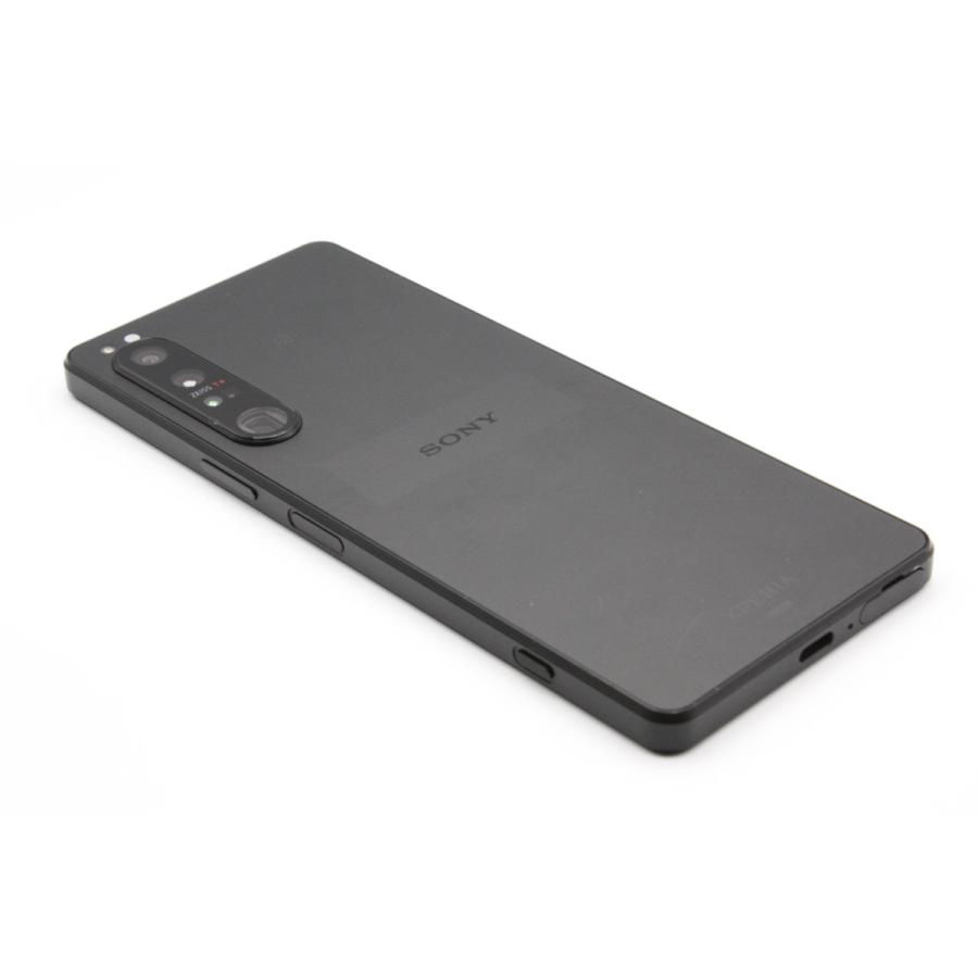 Xperia 1 IV 訳あり特価 SOG06 ブラック SIMフリー Bランク : ケースマ
