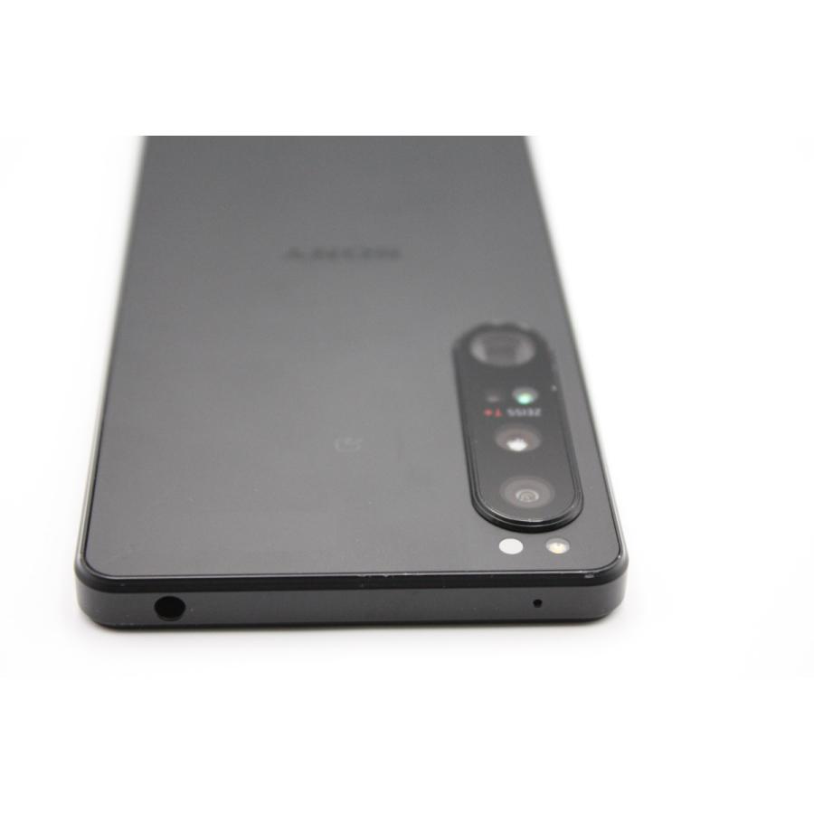Xperia 1 IV 訳あり特価 SOG06 ブラック SIMフリー Bランク : ケースマ