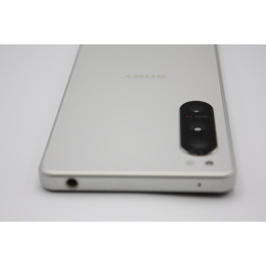Xperia 5 IV SOG09 SIMフリー エクリュホワイト Bランク : ケースマ