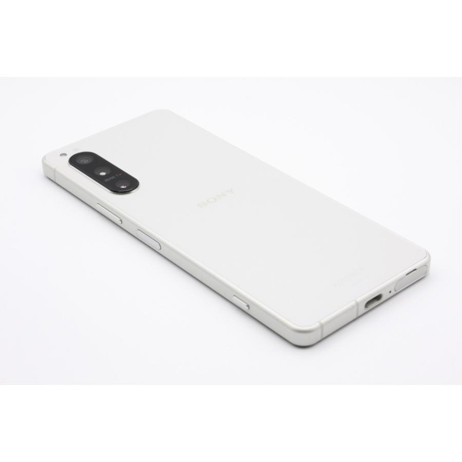 Xperia 5 IV 美品 訳あり特価 SOG09 au版SIMフリー エクリュホワイト A