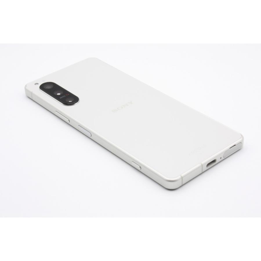 Xperia 5 IV 美品 訳あり特価 SOG09 au版SIMフリー エクリュホワイト A