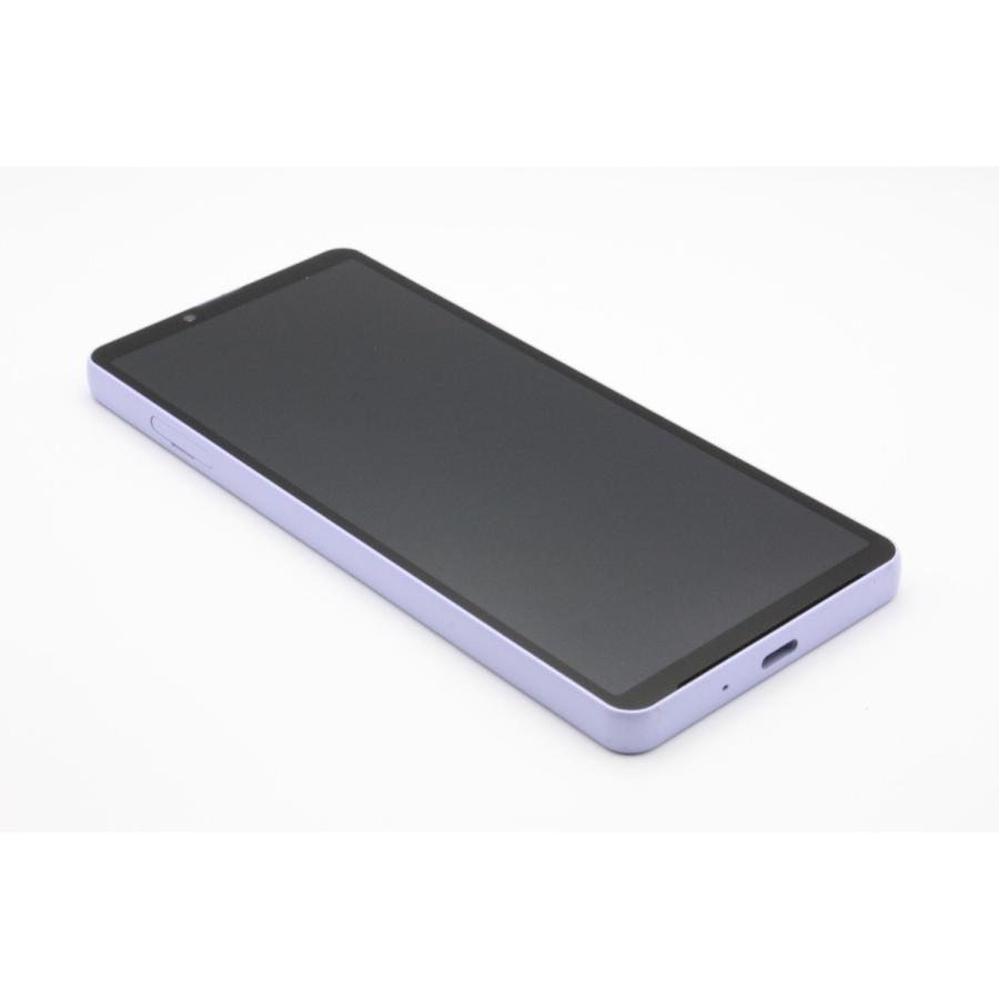 Xperia 10 V 美品 訳あり特価 SOG11 ラベンダー au版SIMフリー Aランク