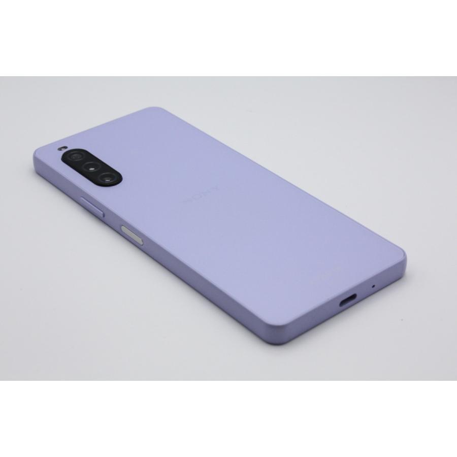 Xperia 10 V 美品 訳あり特価 SOG11 ラベンダー au版SIMフリー Aランク
