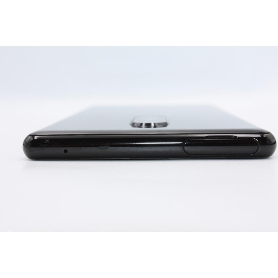 Xperia 1 SOV40 ブラック SIMロック解除済み Bランク : ケースマ商店