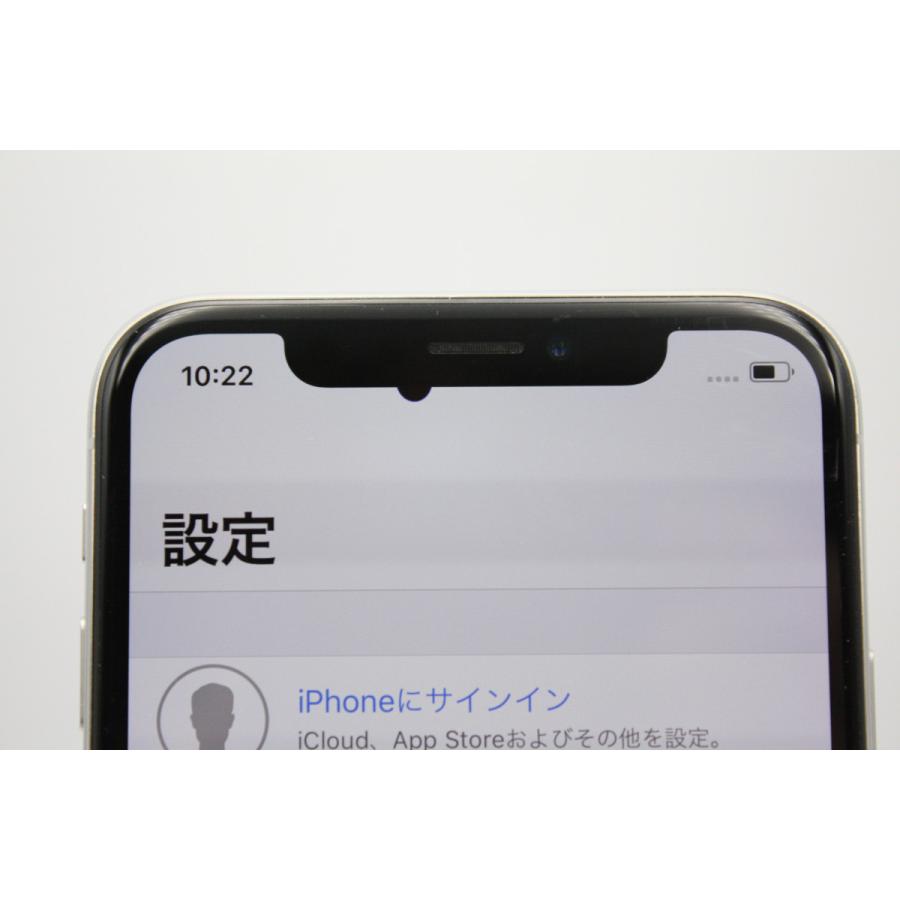 iPhone X ジャンク品 バッテリー状態良好(99%) iPhoneX 64GB SIMロック
