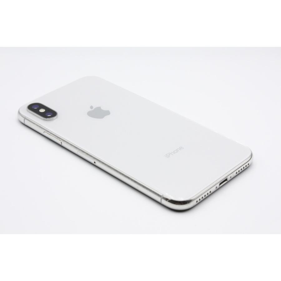 Apple iPhone X 256G ホワイト　SIMフリーバッテリー交換済み iPhone X バッテリー状態良好(100%) iPhoneX 256GB SIMロック解除済み