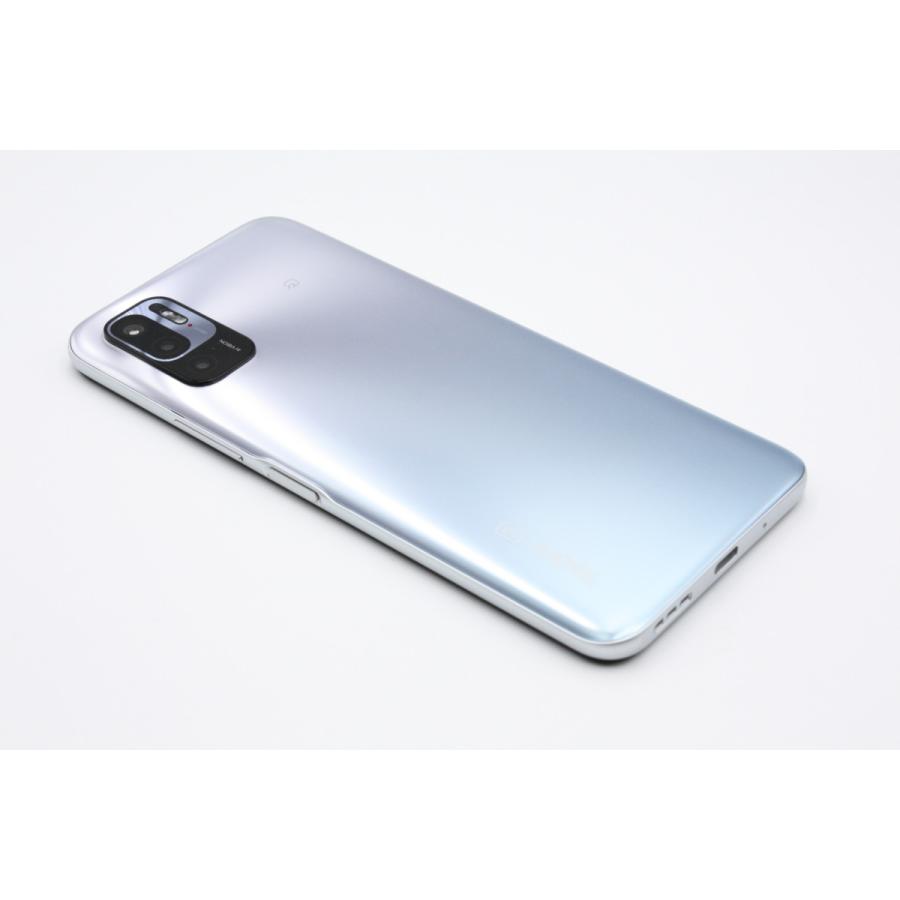 Redmi Note 10 JE XIG02 SIMロック解除済み クロームシルバー Bランク