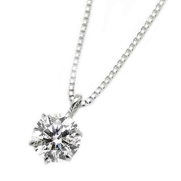 鑑定書付きネックレス <br>ダイヤモンド 0.4ct <br>E VS1 EXCELLENT HC