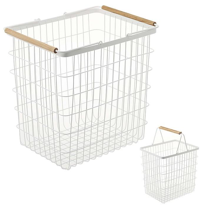 バスケット 洗濯かご 北欧風 ワイヤーバスケット L054 ランドリーバスケット 山崎実業 Ks1 Kom1 054 Lb L 家具屋さんの通販shop K Style 通販 Yahoo ショッピング