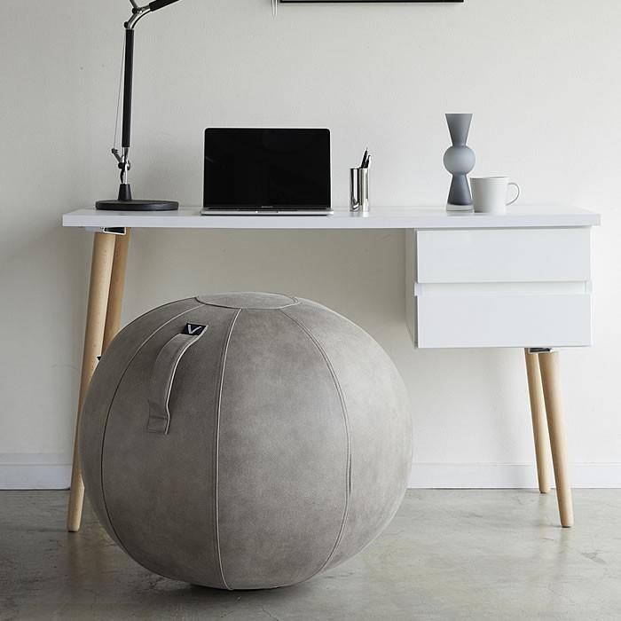 Luno（Vivora） バランスボール レザー おしゃれ 65cm