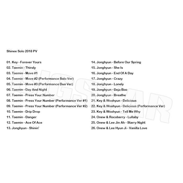 shinee CD DVD ソロジャケ MV Collection ジョンヒョン 韓流DVD】SHINee シャイニー 【JONGHYUN SOLO HOT DEBUT PV & TV