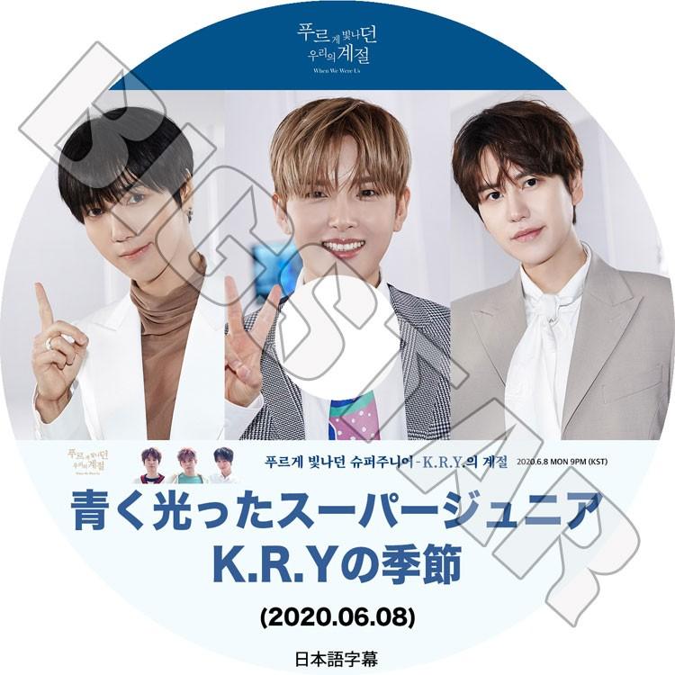 K Pop Dvd Super Junior 青く光ったスーパージュニアk R Yの季節 06 08 日本語字幕あり スーパージュニア イェソン キュヒョン リョウク Sj 0278 K Styleshop 通販 Yahoo ショッピング