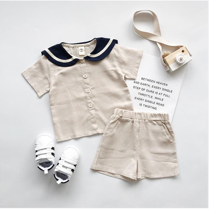 ベビー服 セットアップ 上下セット 90 100 110 セーラー服 制服