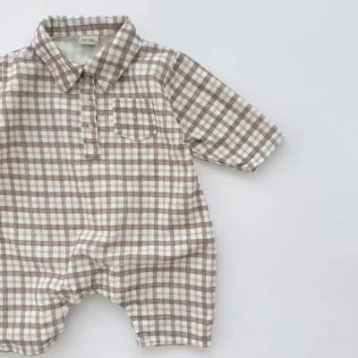 Baby Dior ロンパース ショートオール セットアップ ブラウン 90 Baby Dior ロンパース ショートオール セットアップ ブラウン 90